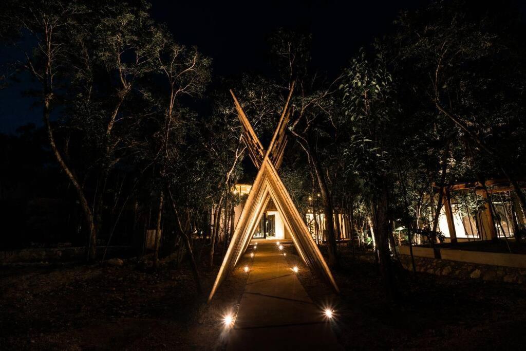 Villa Xuncari In The Heart Of The Jungle Tulum Exteriör bild